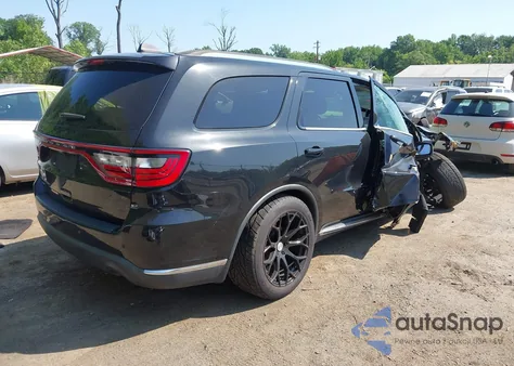 2014 Dodge Durango Sxt из США, поврежденный, VIN 1C4RDJAG1EC292194